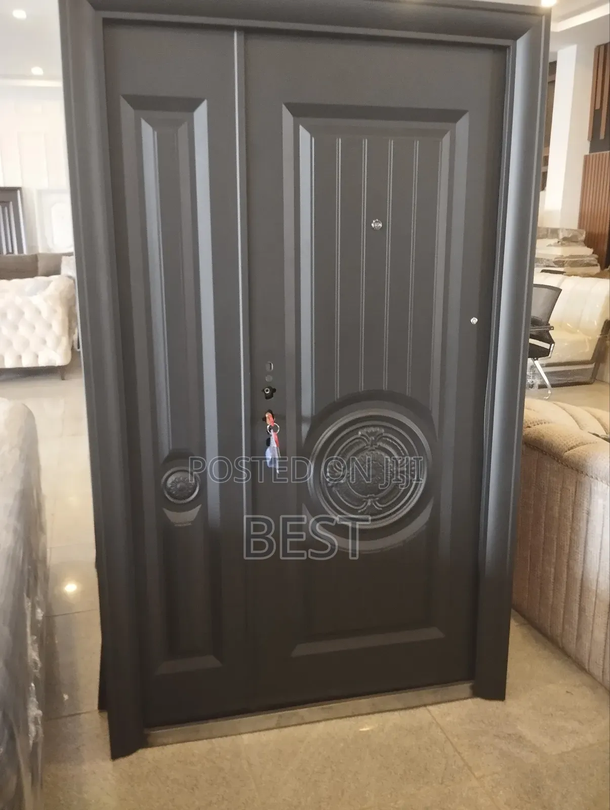 Chinese Security Double Door 70mm Warranty