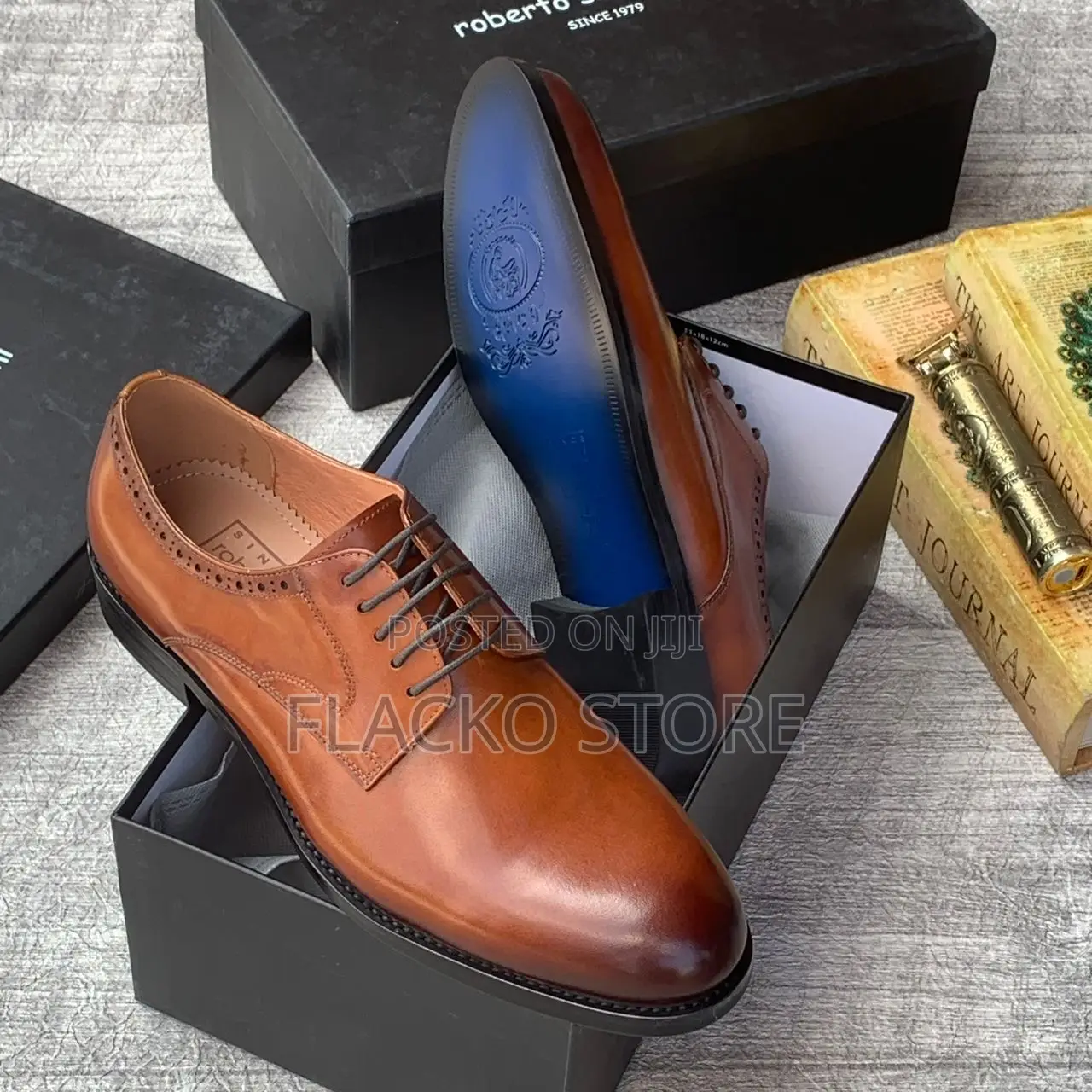 Original Roberto Serpentini Brogue Shoes