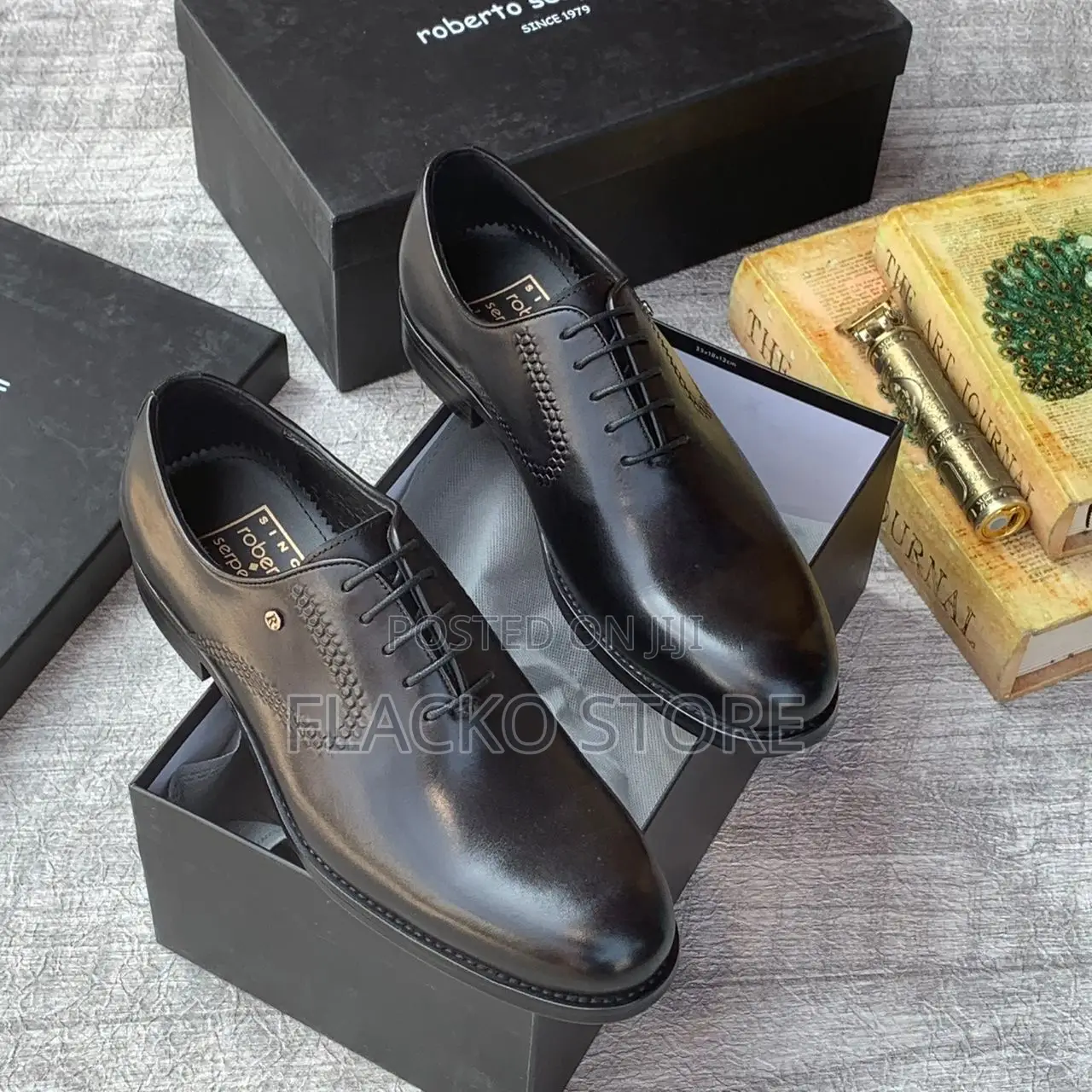 Original Roberto Serpentini Brogue Shoes