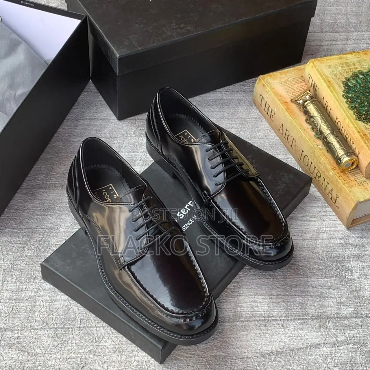 Original Roberto Serpentini Italian Brogue Shoes