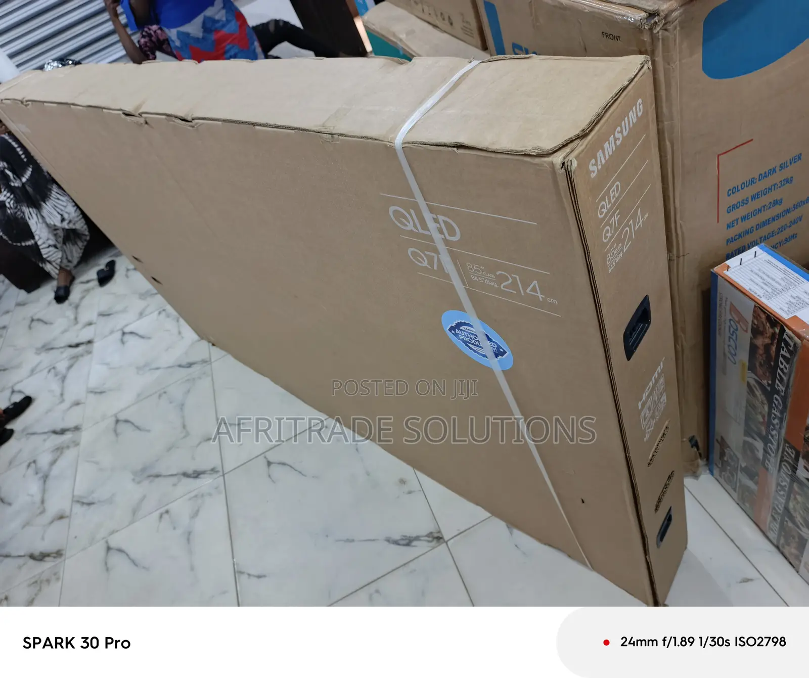Samsung 85” Q7f Tv – Q Engine | Smart Hub | Qled