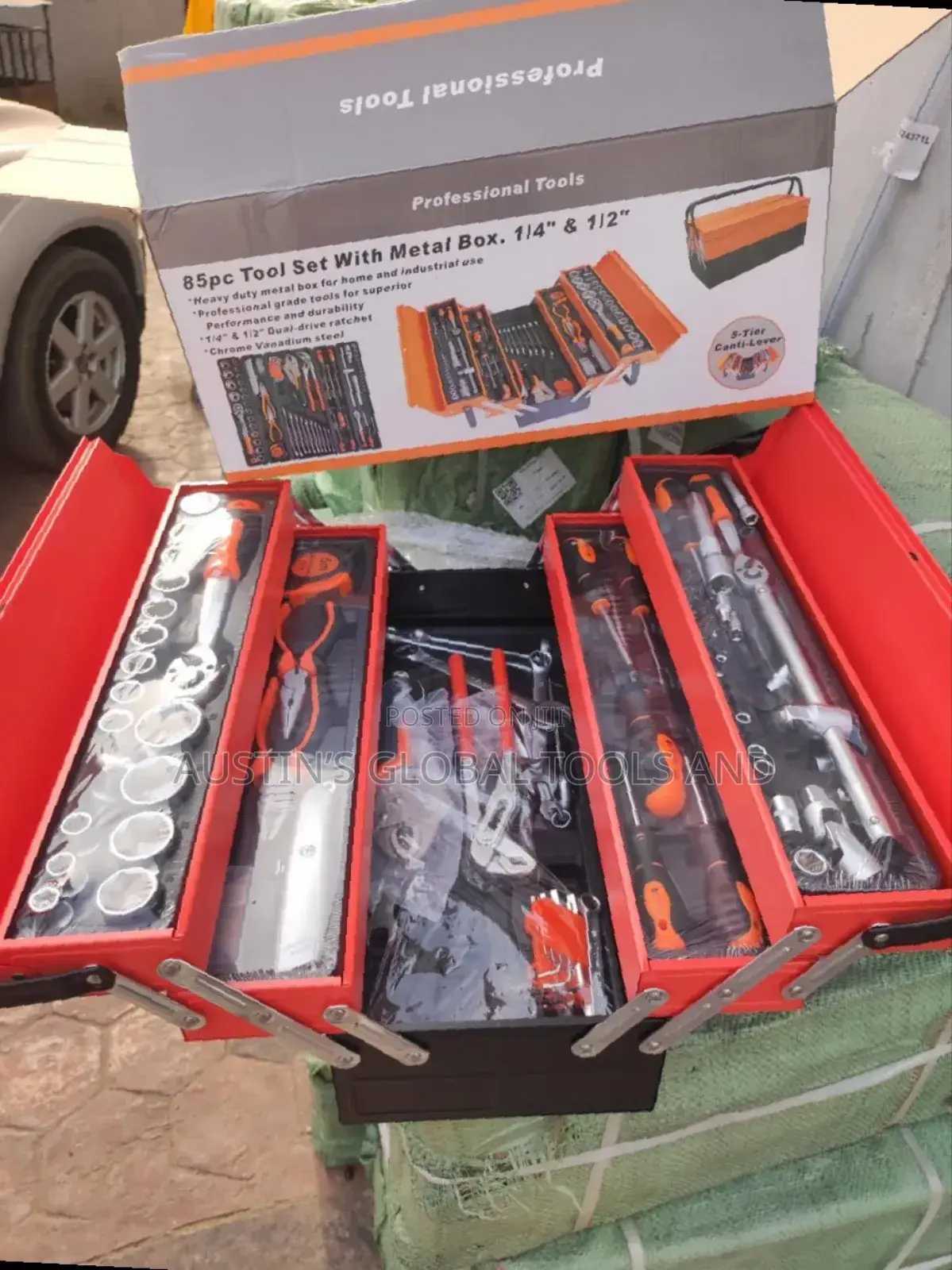 Tools Box With Accessories