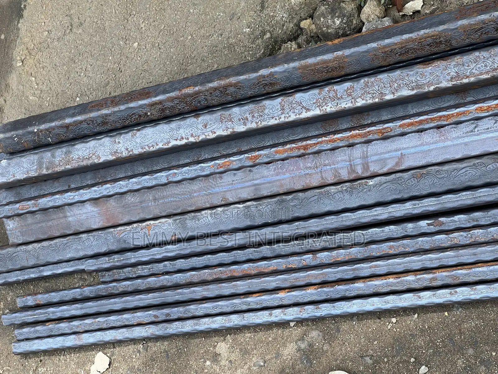 Versatile Steel Products With a 90-Degree L-Shaped Cross-Section.