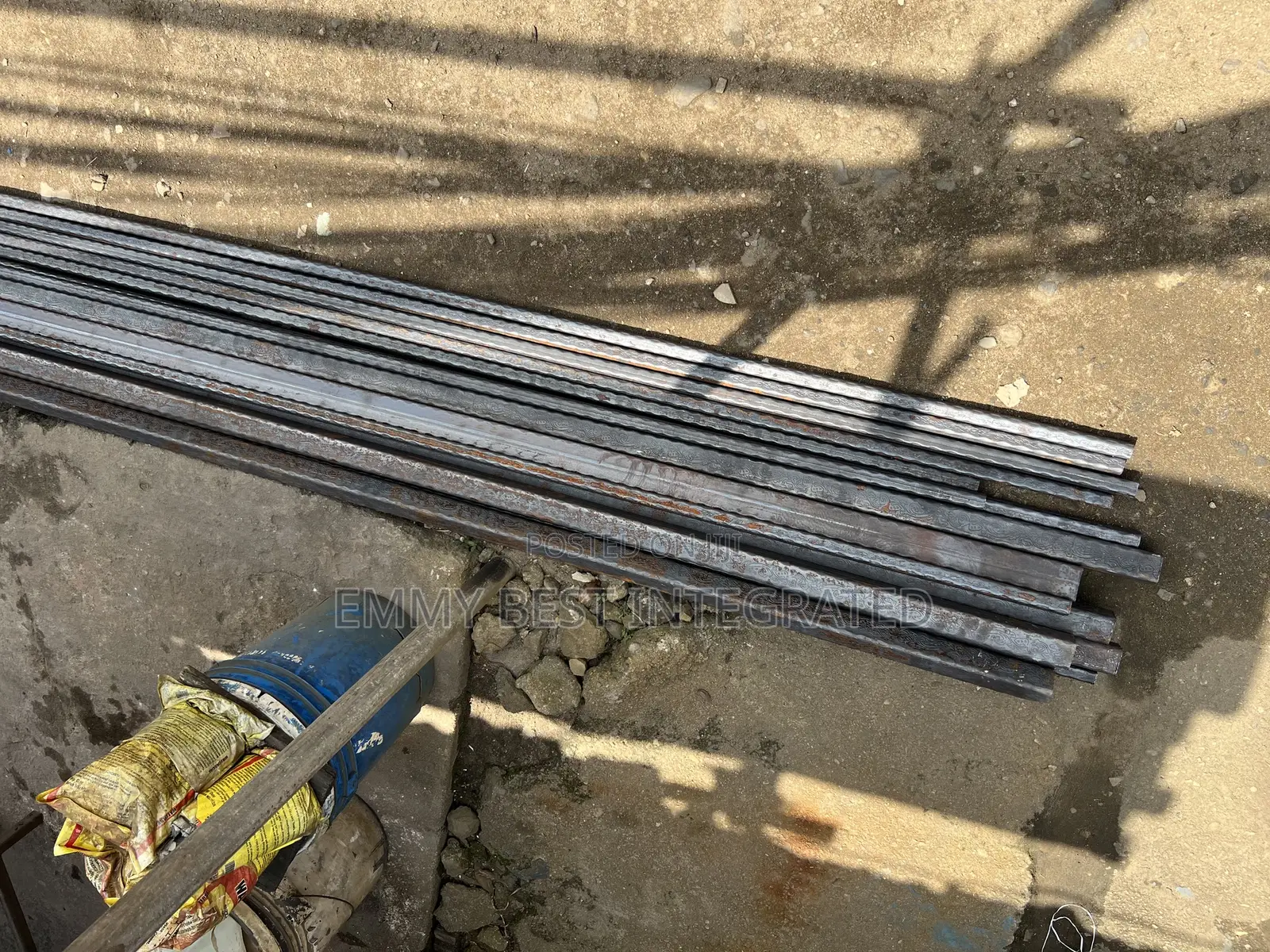 Versatile Steel Products With a 90-Degree L-Shaped Cross-Section.