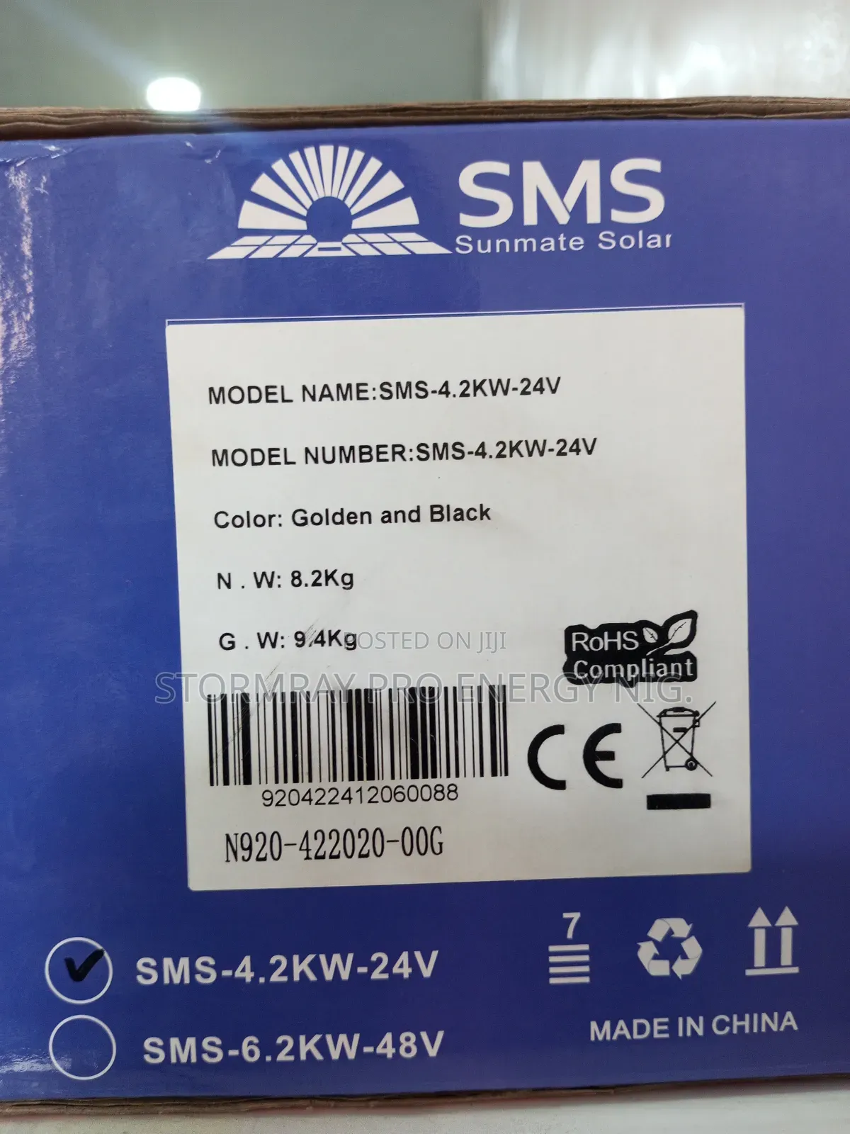 SMS 4.2kva 24v Hybrid Inverter