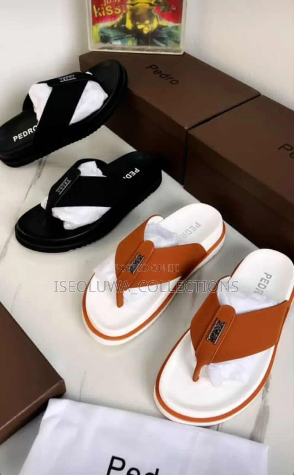 Top Notch Pedro Leather Thong Men Slippers