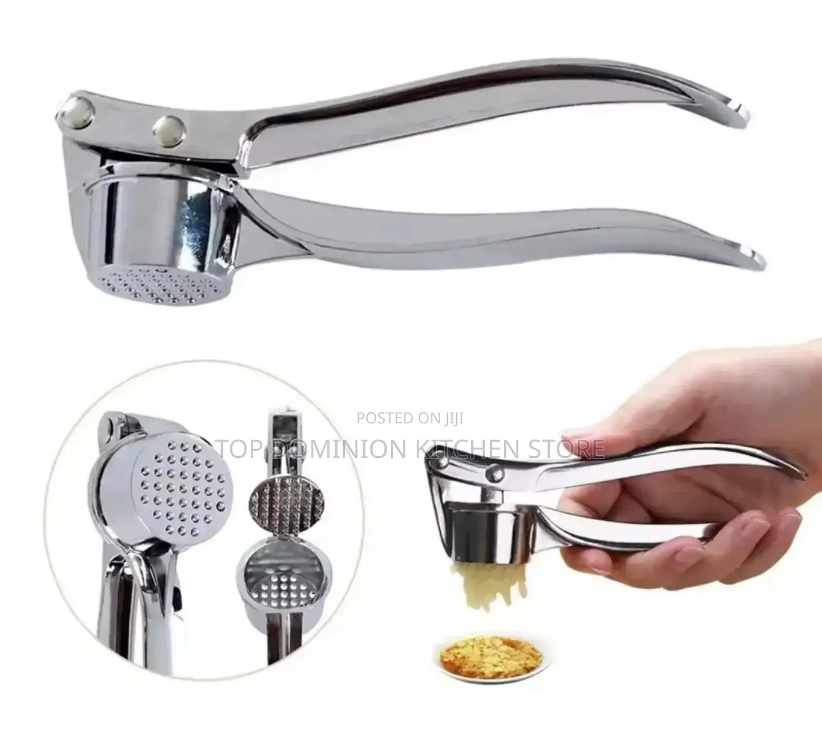 Stainless Steel Garlic Smasher
