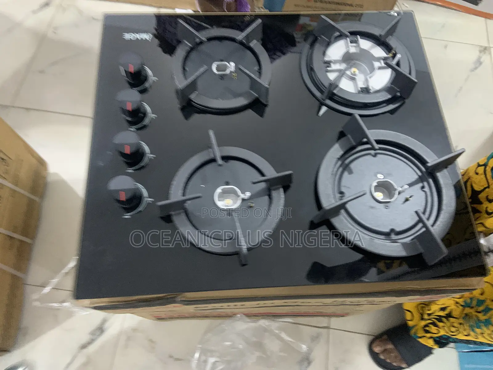 Image Burn Bright in-Built 4 Gas Burner Hob