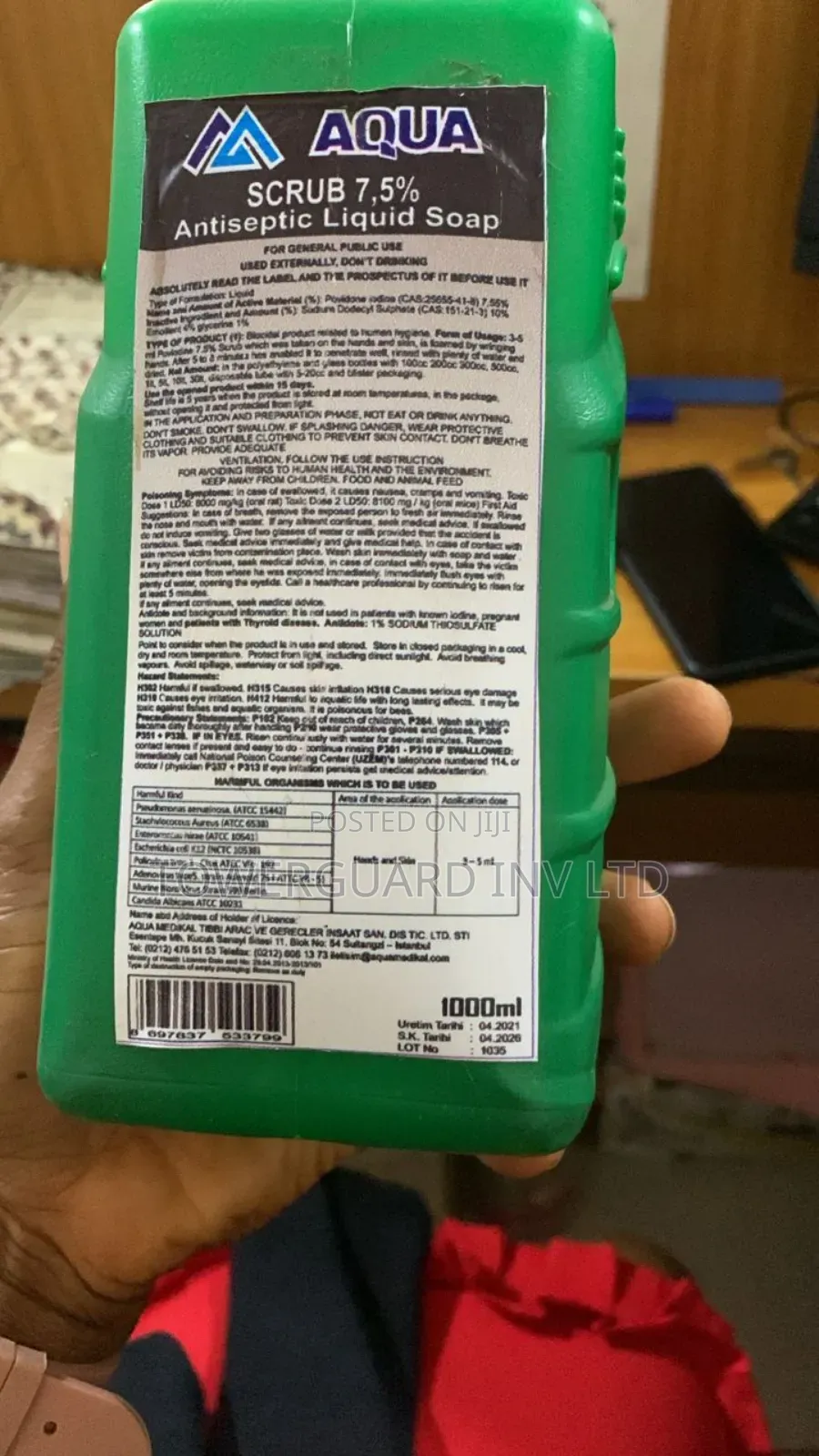 Stabimed Instruments Disinfectant