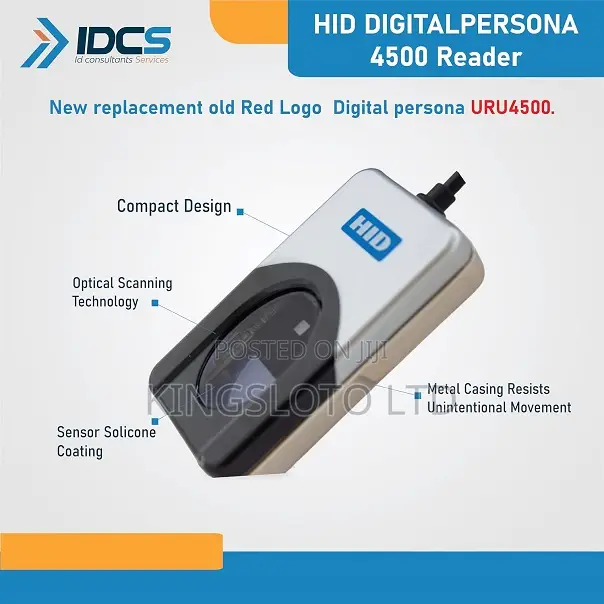 Digitalpersona Uareu 5300 Fingerprint Scanner