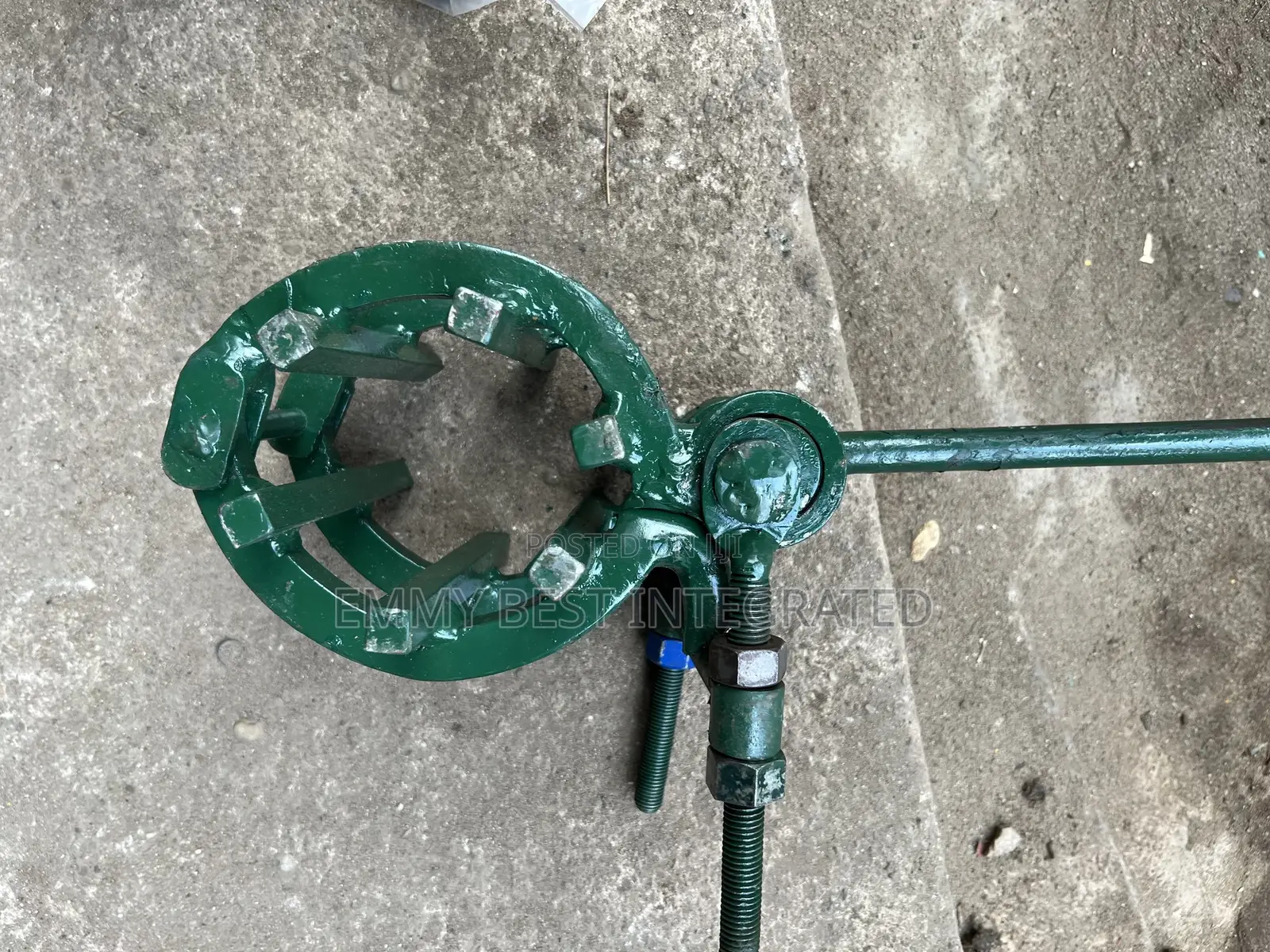 Manual Cage Clamp Pipe Clamp 4 Inches