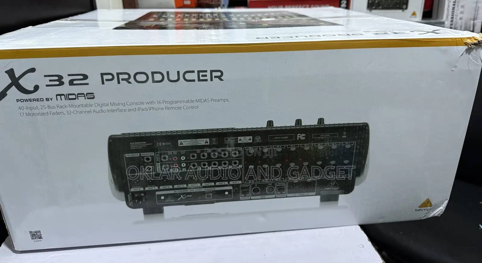 Behringer X32 Producer 32 Channel Digital Mixer ( Neatly Used)