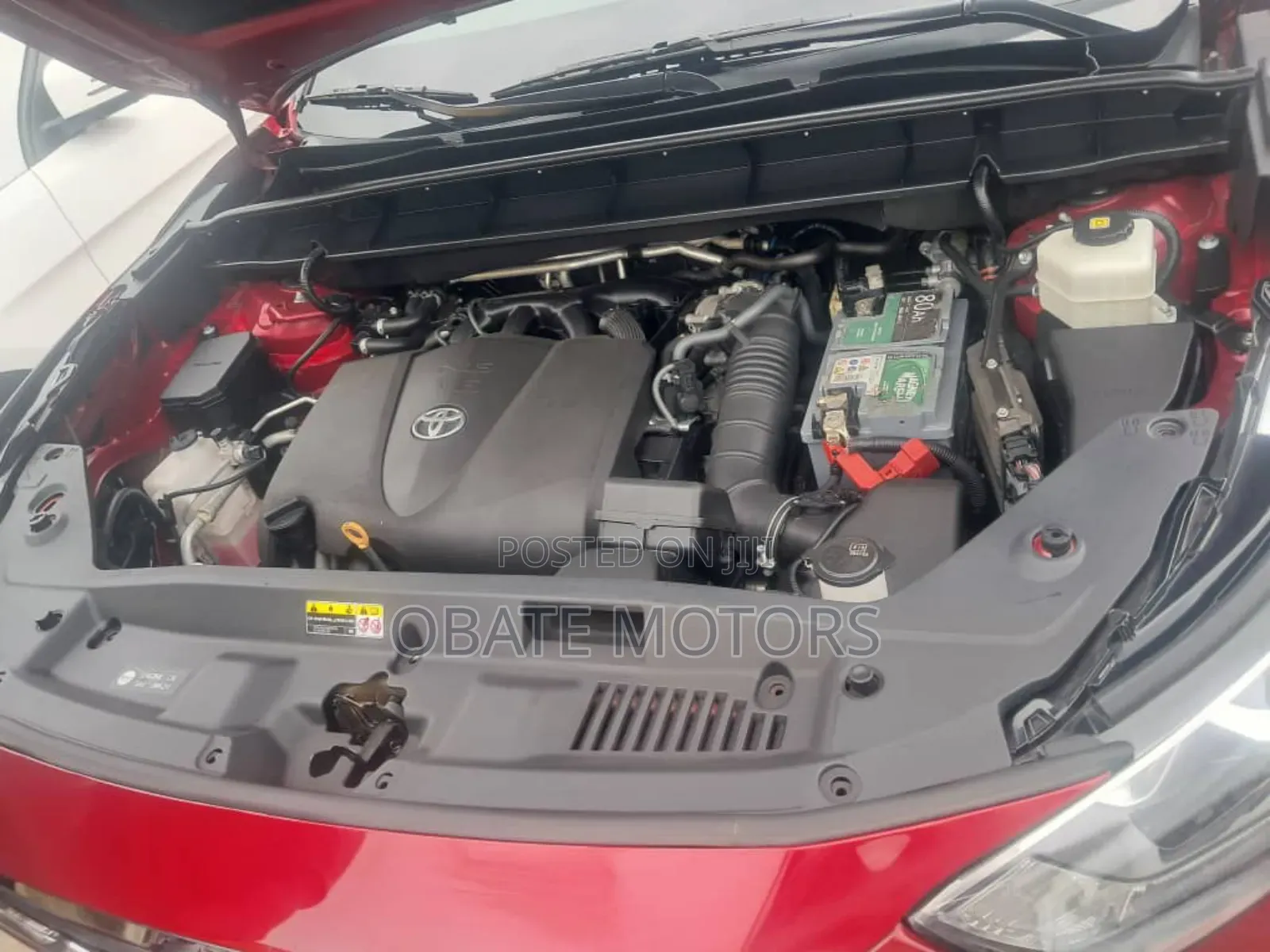 Toyota Highlander Platinum 2021 Red