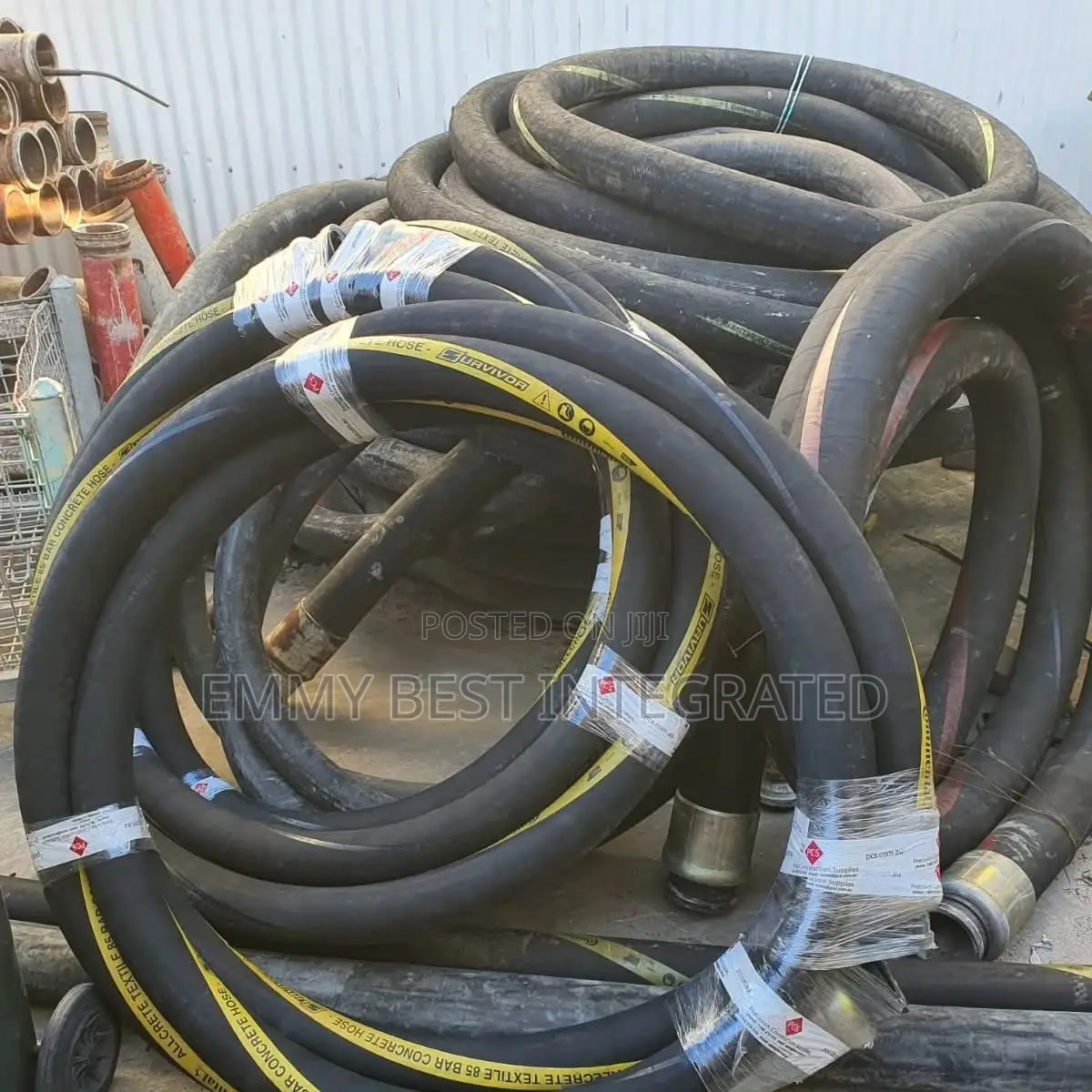 Black Air and Oil Hose