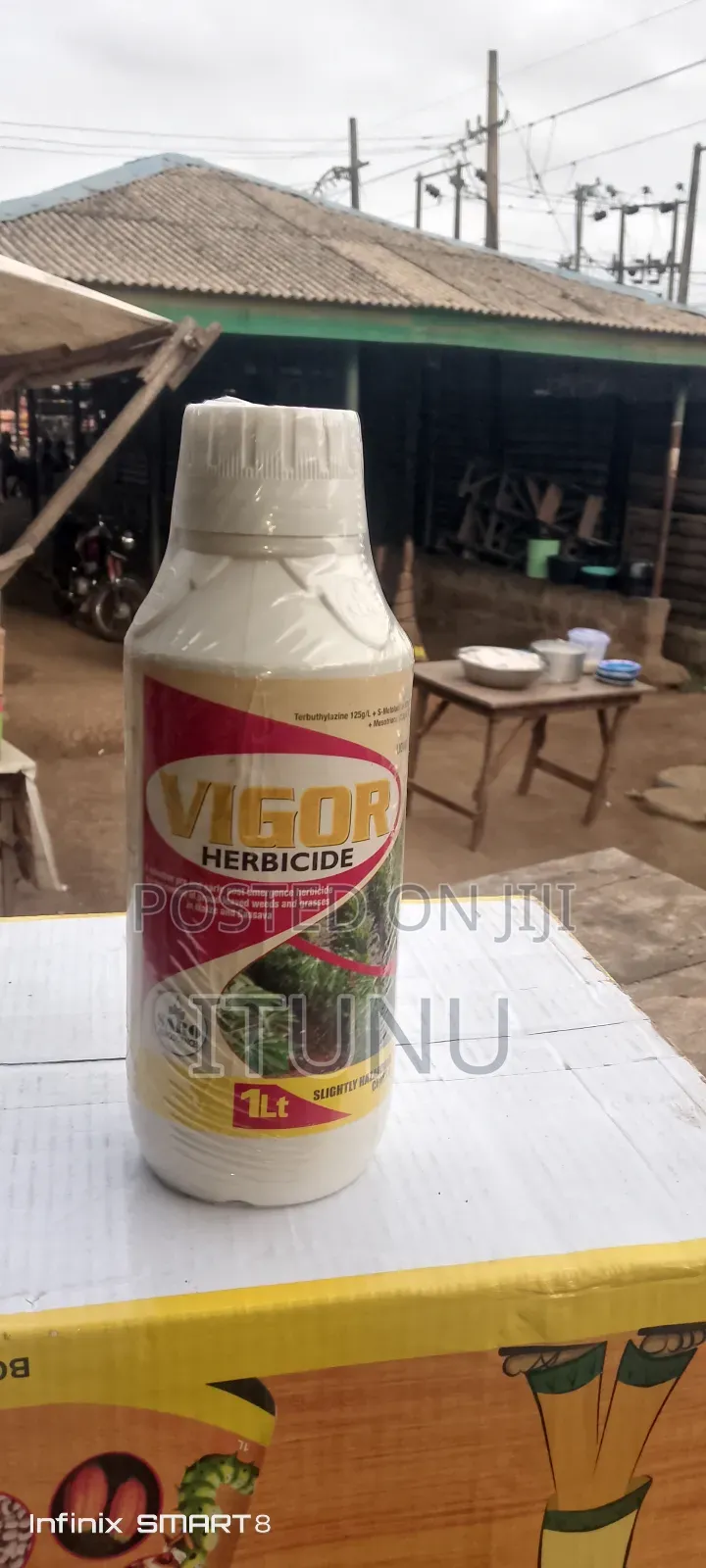 Vigor Herbicide for Maize, Cassava Farm