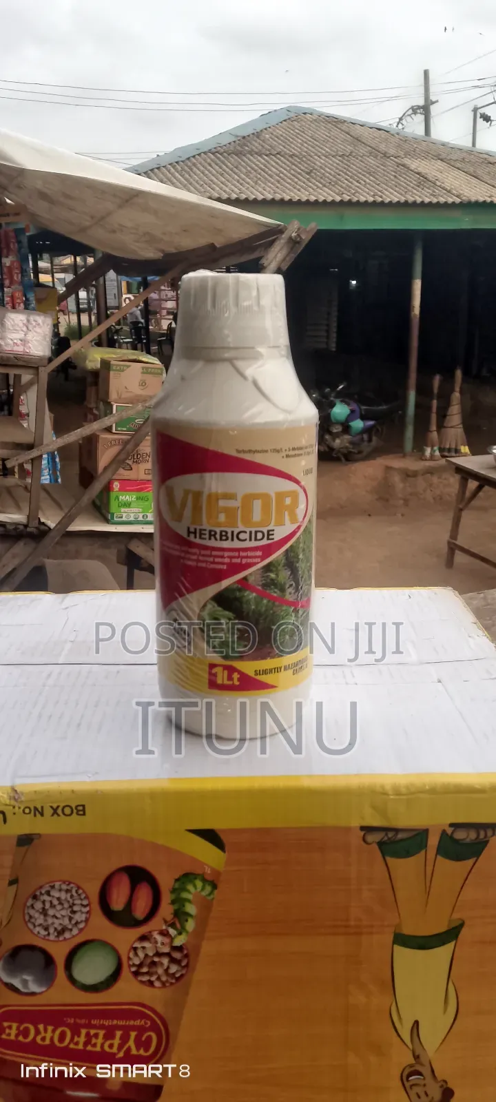 Vigor Herbicide for Maize, Cassava Farm