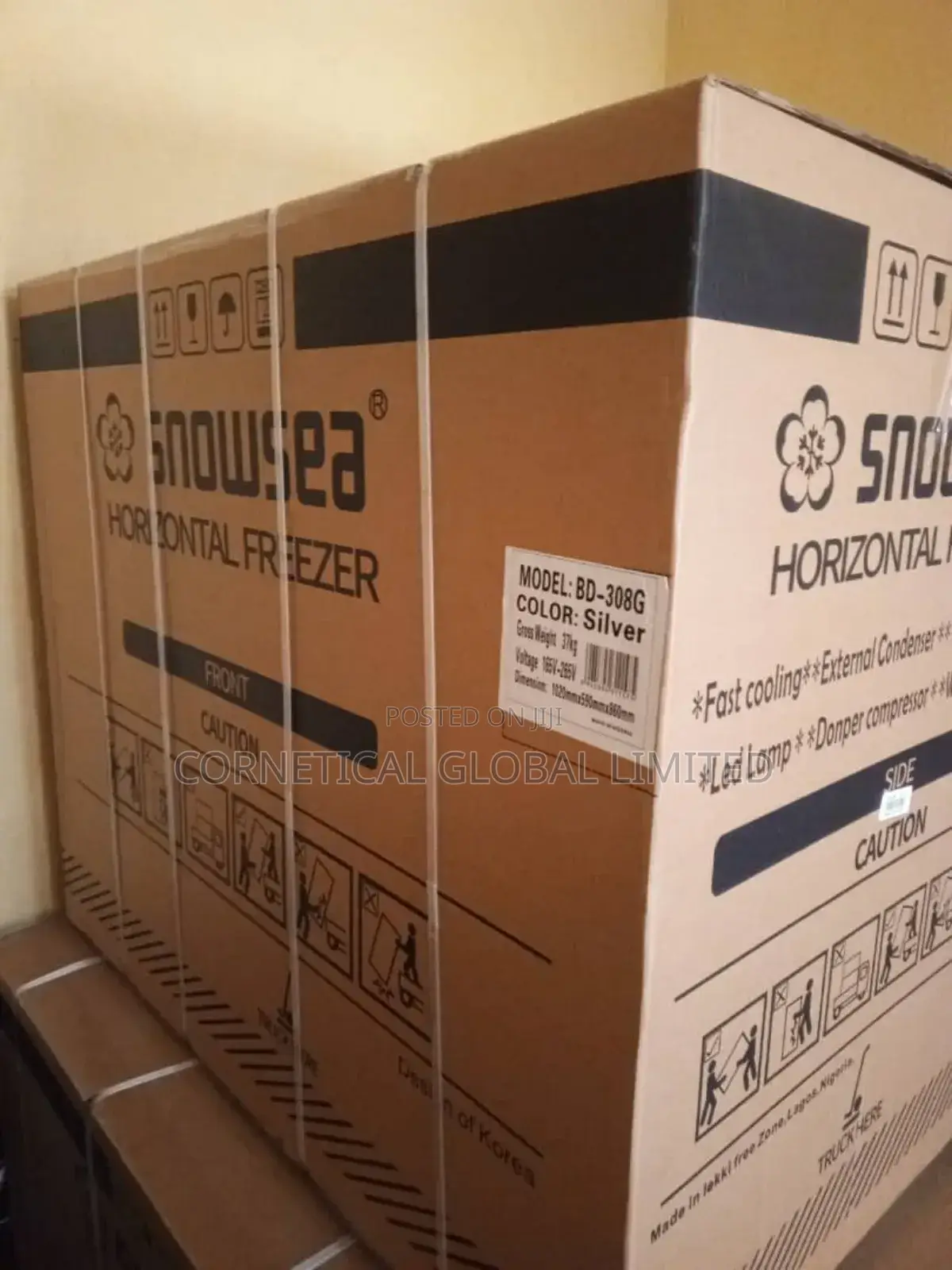 Snowsea 200 Liters Horizontal Deep Freezer Model Number Bd-308g