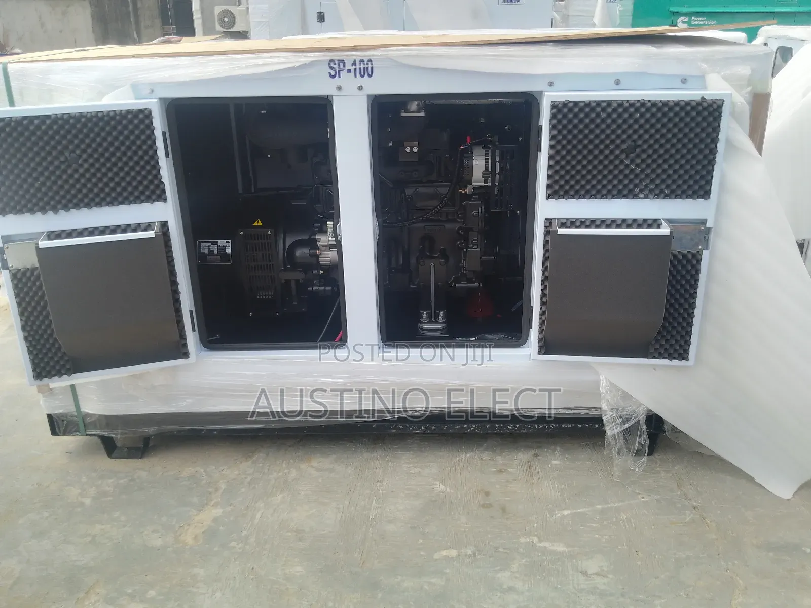 Reliable Power, Quiet Operation - Perkins Soundproof Generators!