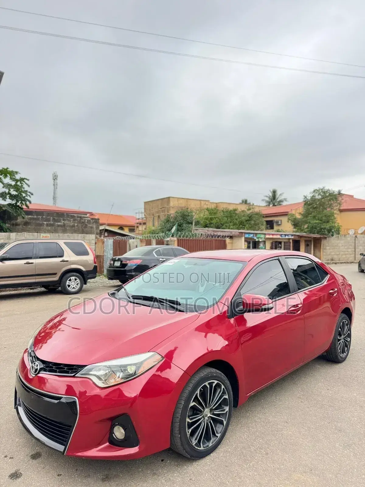 Toyota Corolla LE Eco Plus 4dr Sedan (1.8L 4cyl CVT) 2015 Red