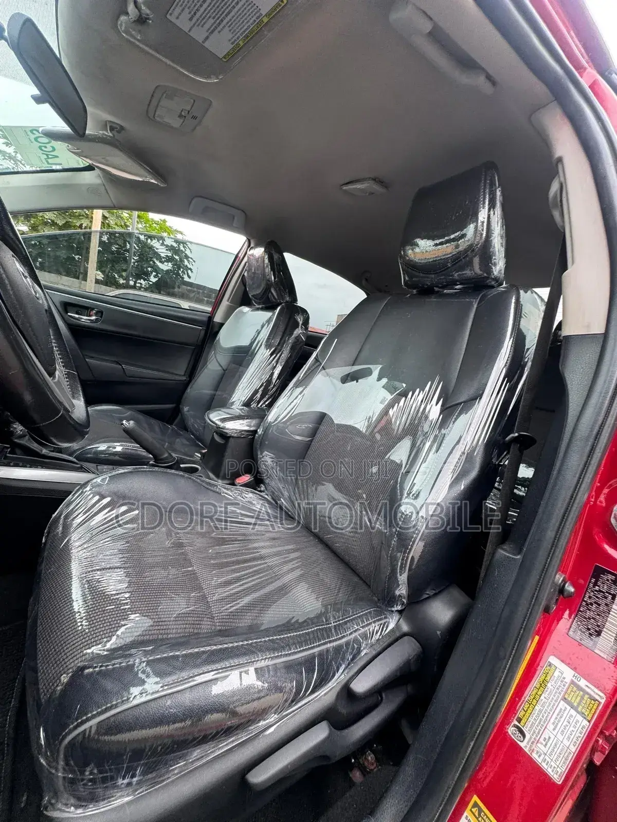 Toyota Corolla LE Eco Plus 4dr Sedan (1.8L 4cyl CVT) 2015 Red