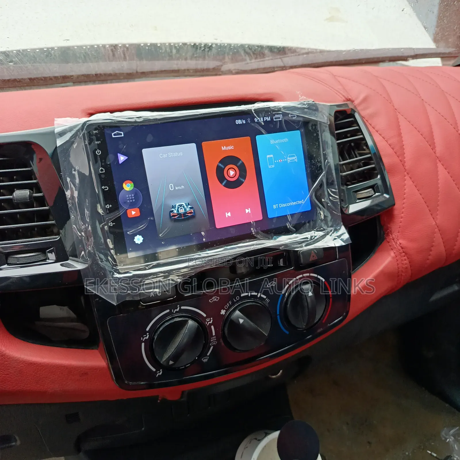 Toyota Hilux 2010-2018, Android Screen Radio, and Rear Camera and GPS