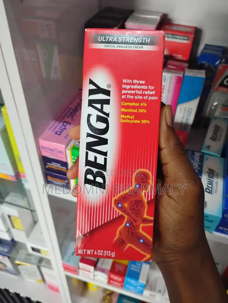 Bengay Ultra Strength Topical Pain Relief Cream 4 Oz (113g)