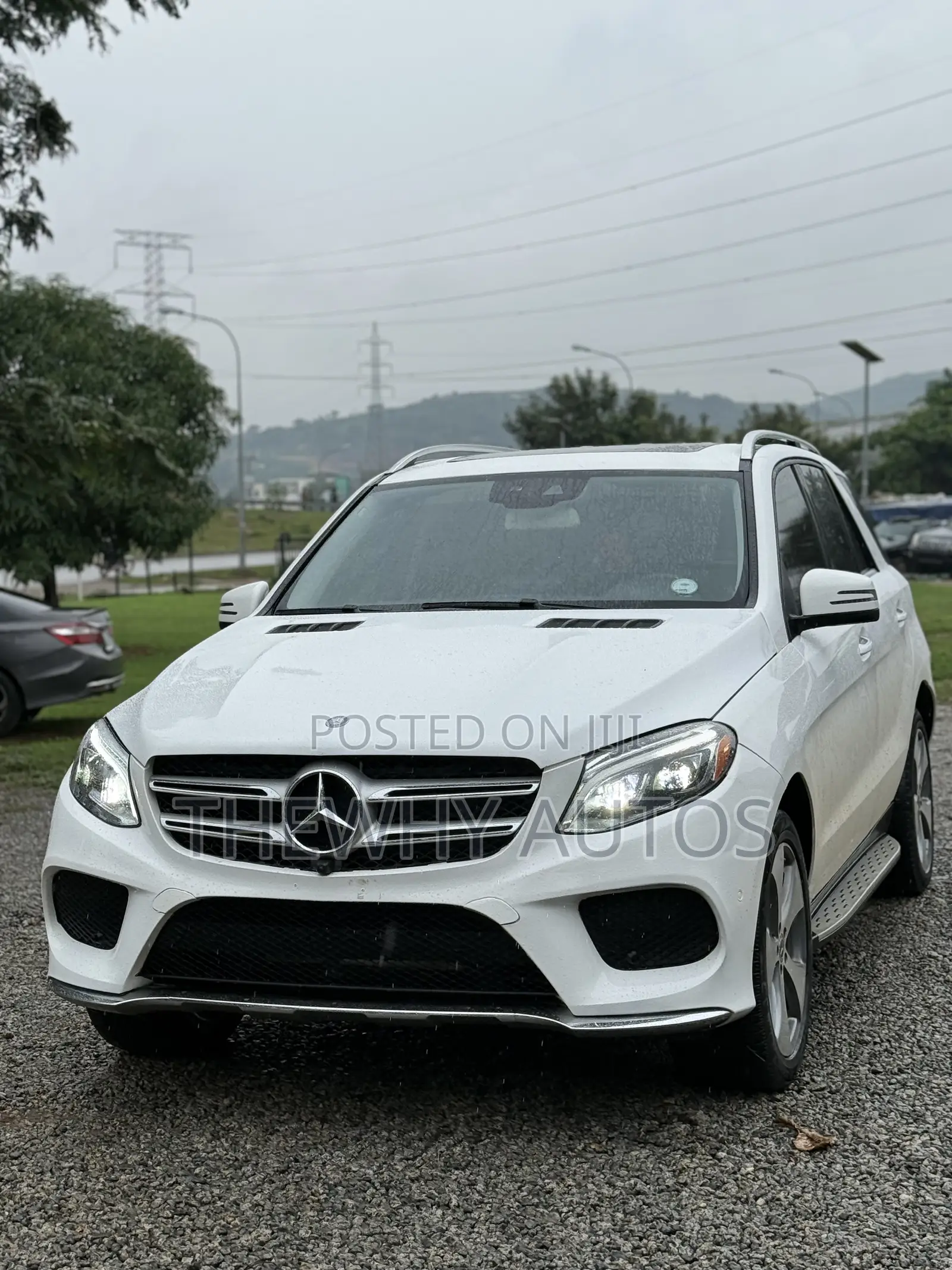 Mercedes-Benz GLE-Class GLE 350d 4MATIC 2017 White