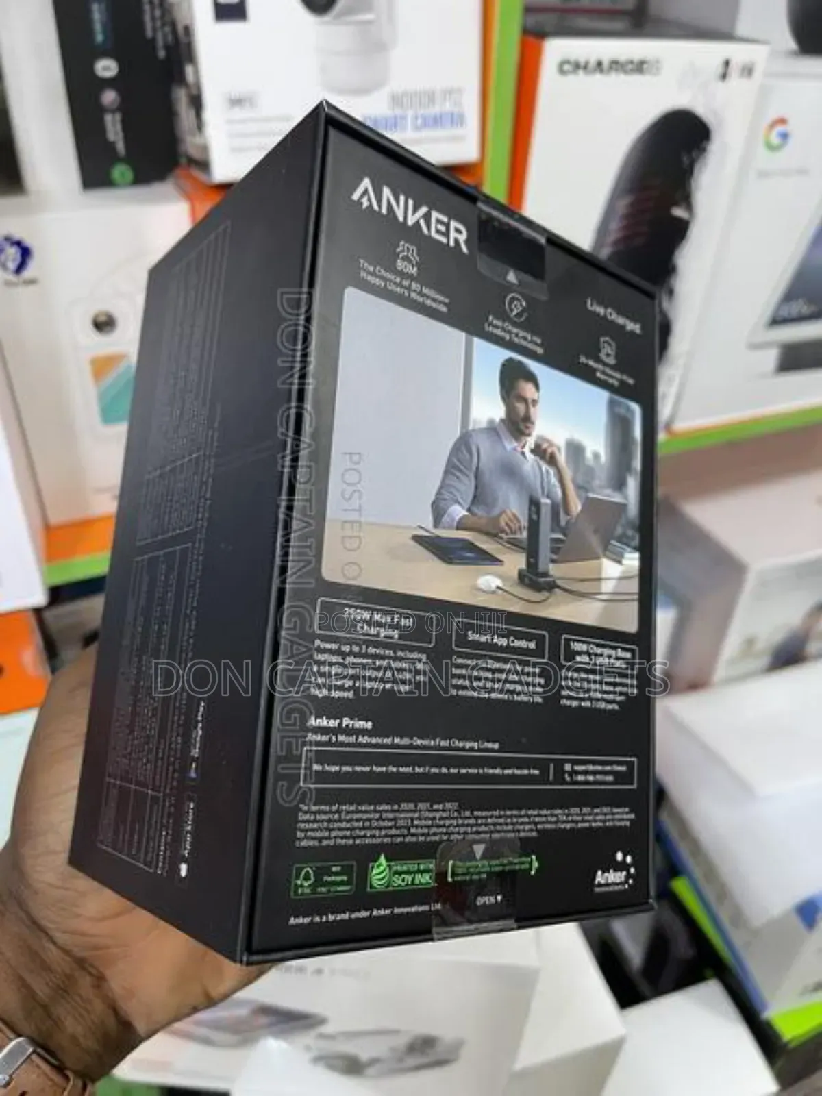 Anker Prime 250w Power Bank 27650mah With 100w Charging Case