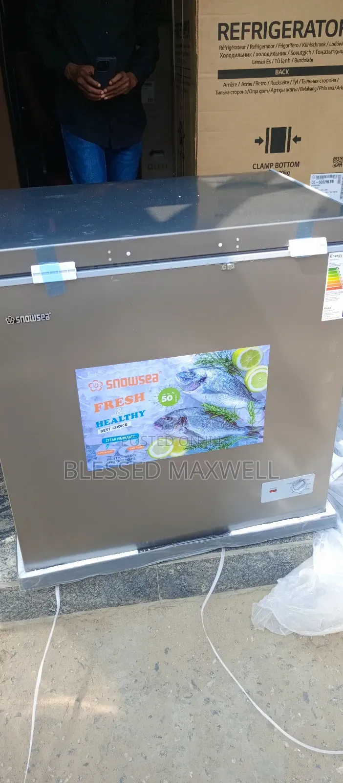 (Bd258g) Snowsea Chest Freezer 200l
