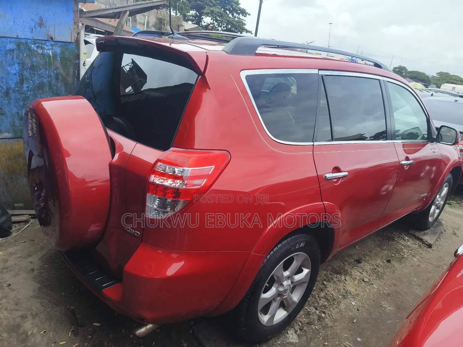 Toyota RAV4 2.5 2010 Red