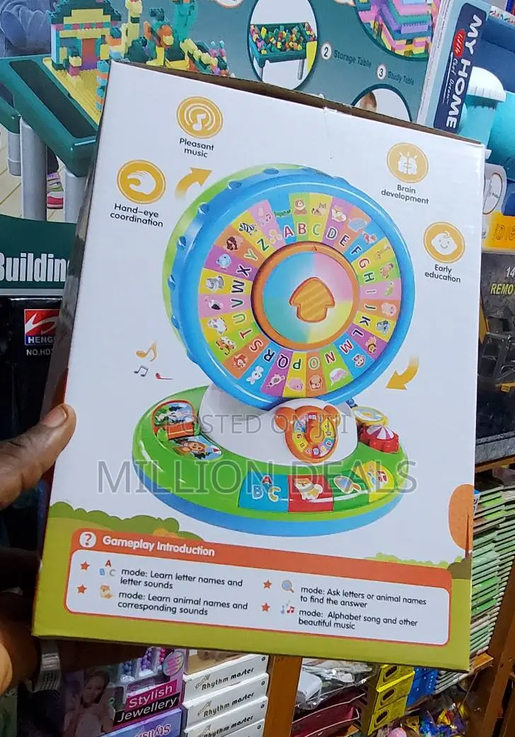 Learning Fun Musical Spin Kids Toy 3+