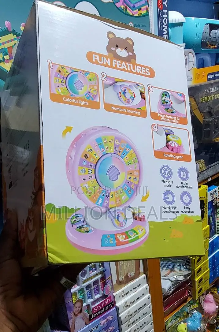 Learning Fun Musical Spin Kids Toy 3+