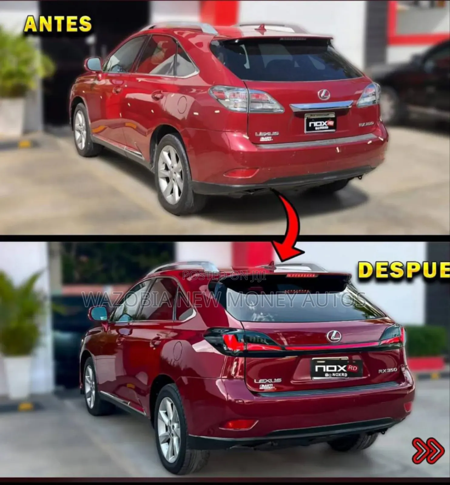 Upgraded Kit for Lexus Rx 350 2010-2020 Model