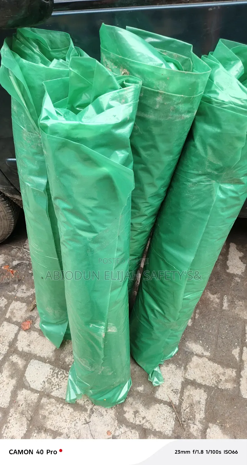 Dpm Green Transparent Construction Nylon Dpm