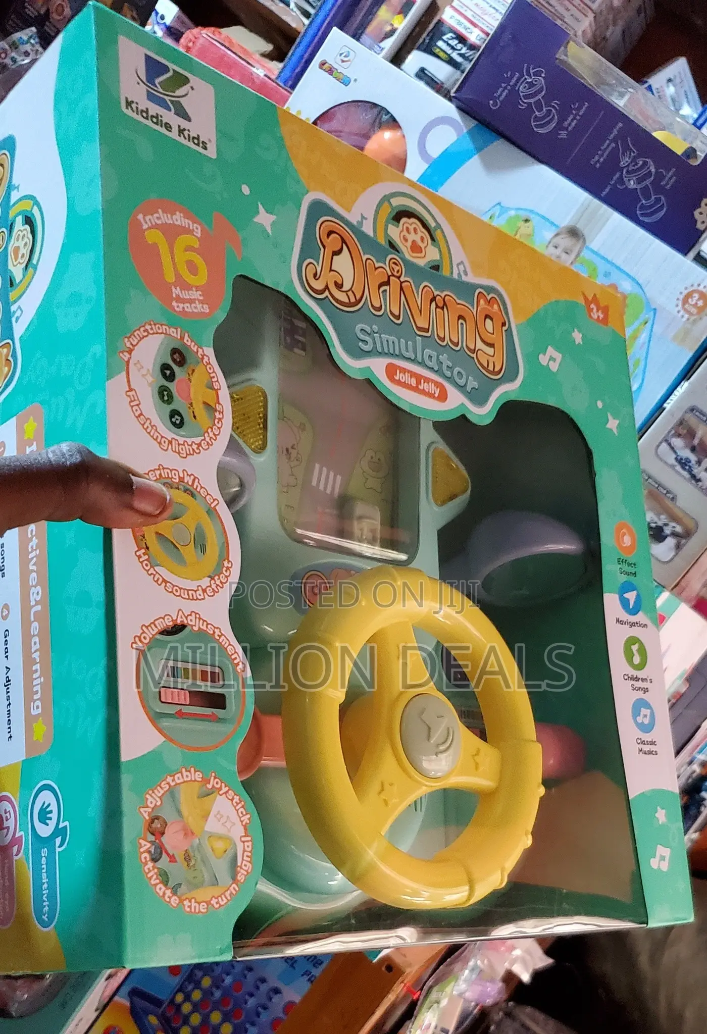 Unique Driving Simulator Kids Toy Ages 3+