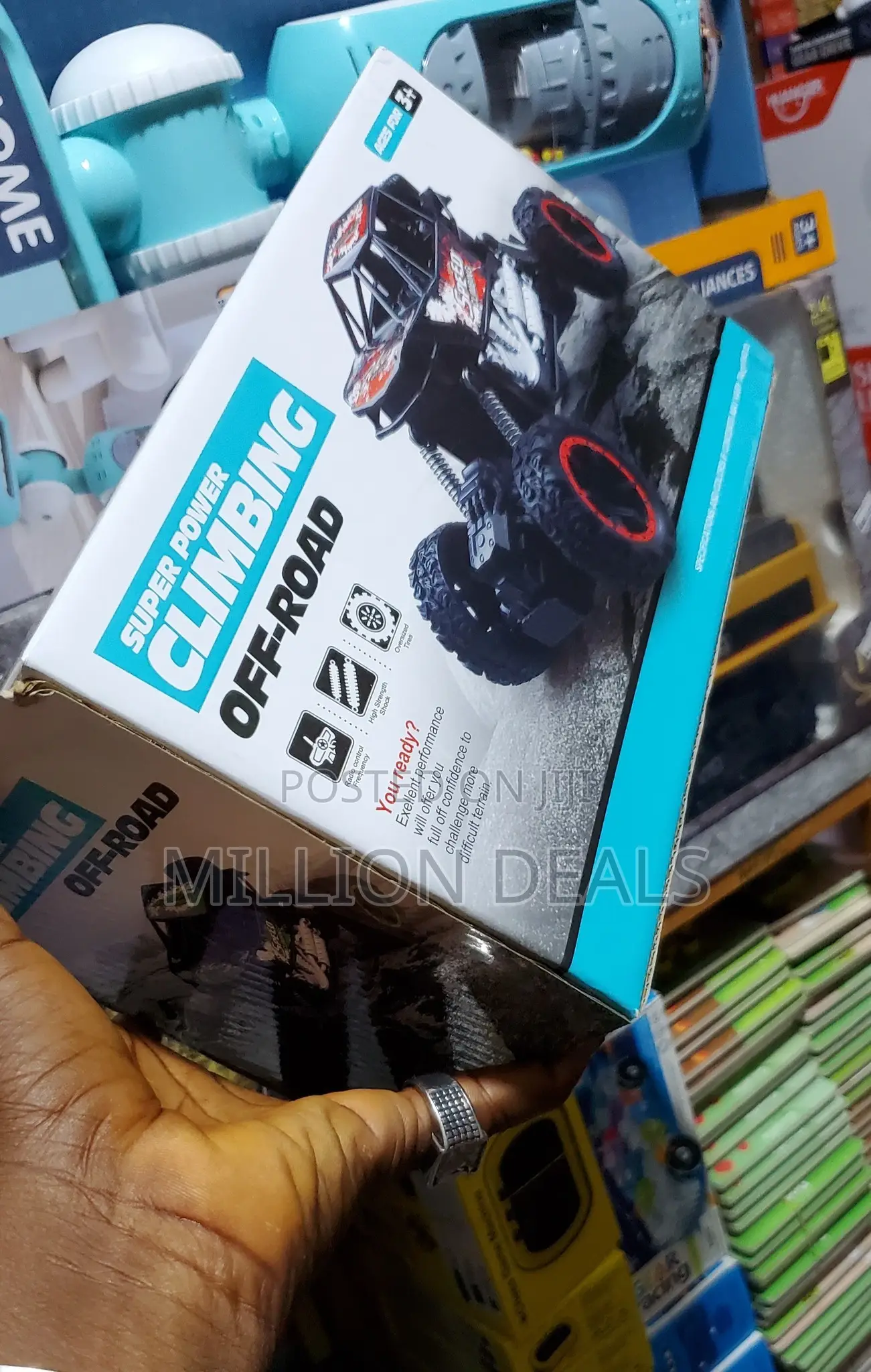 Off Road Climbing Unique Stunt Kids Car Toy Ages 3+