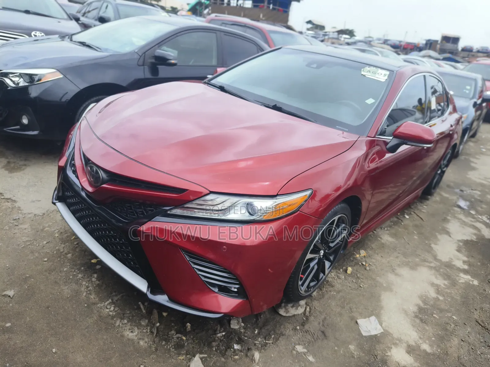 Toyota Camry XSE FWD (2.5L 4cyl 8AM) 2018 Red