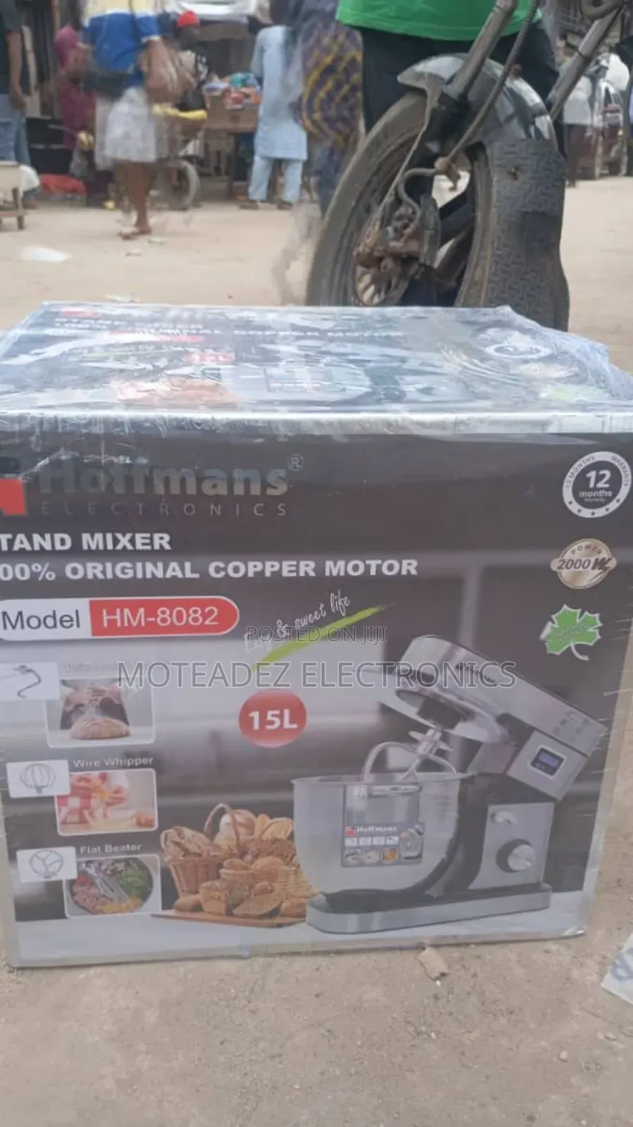 Hoffmans 15l Copper Coil Commercial Stand Cake Mixer