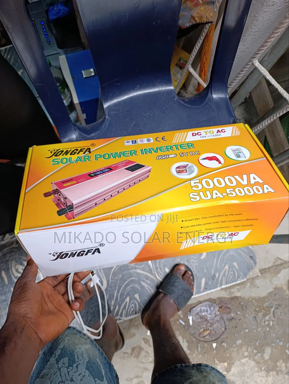 5000w Pure Sine Wave Sachet Inverter