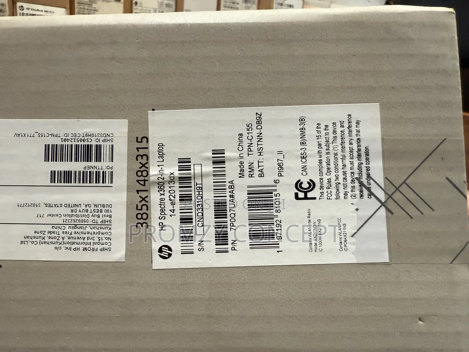 New Laptop HP Spectre 14 16GB Intel Core i7 SSD 512GB