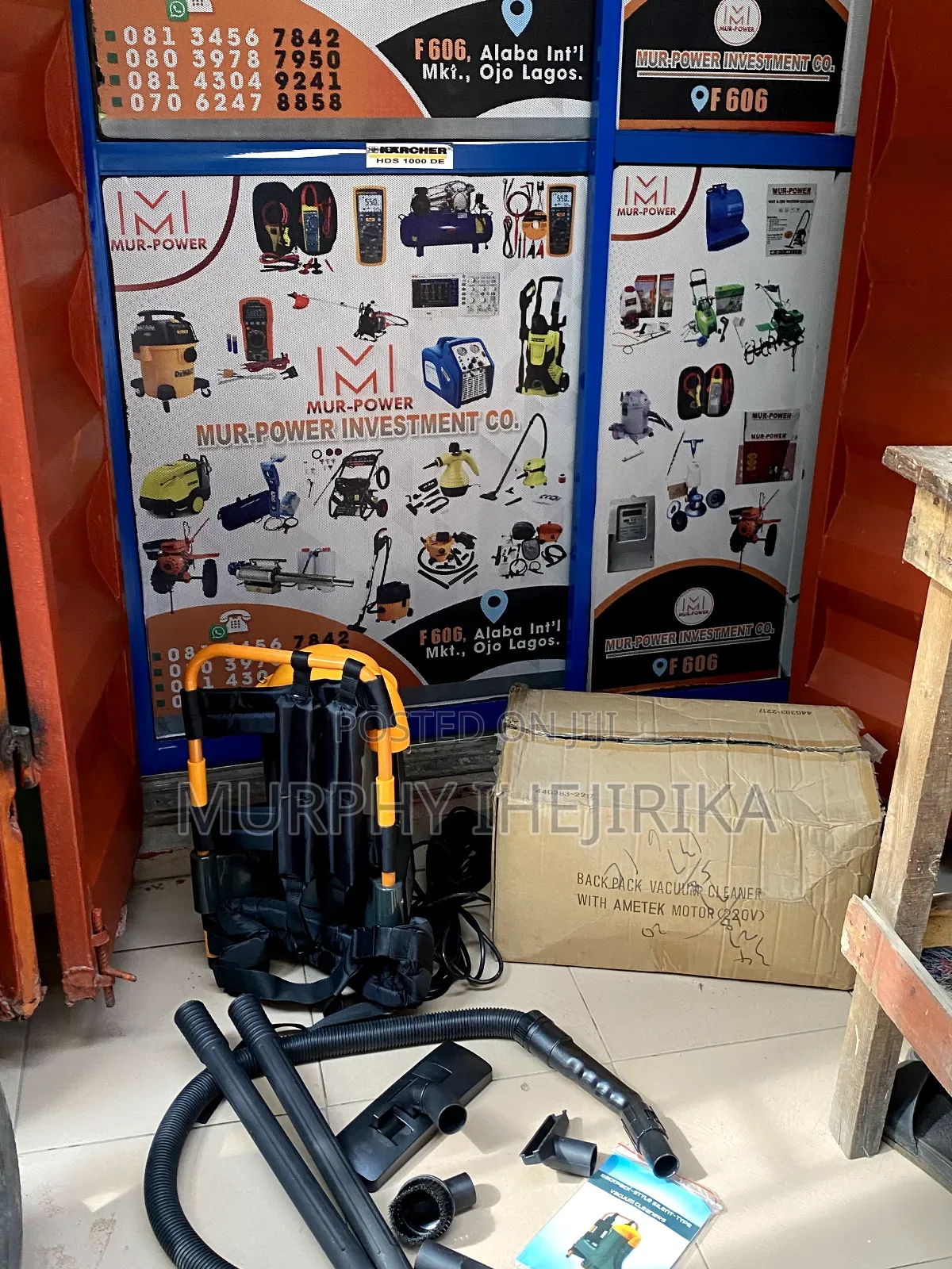Back Pack Vacuum Cleaner