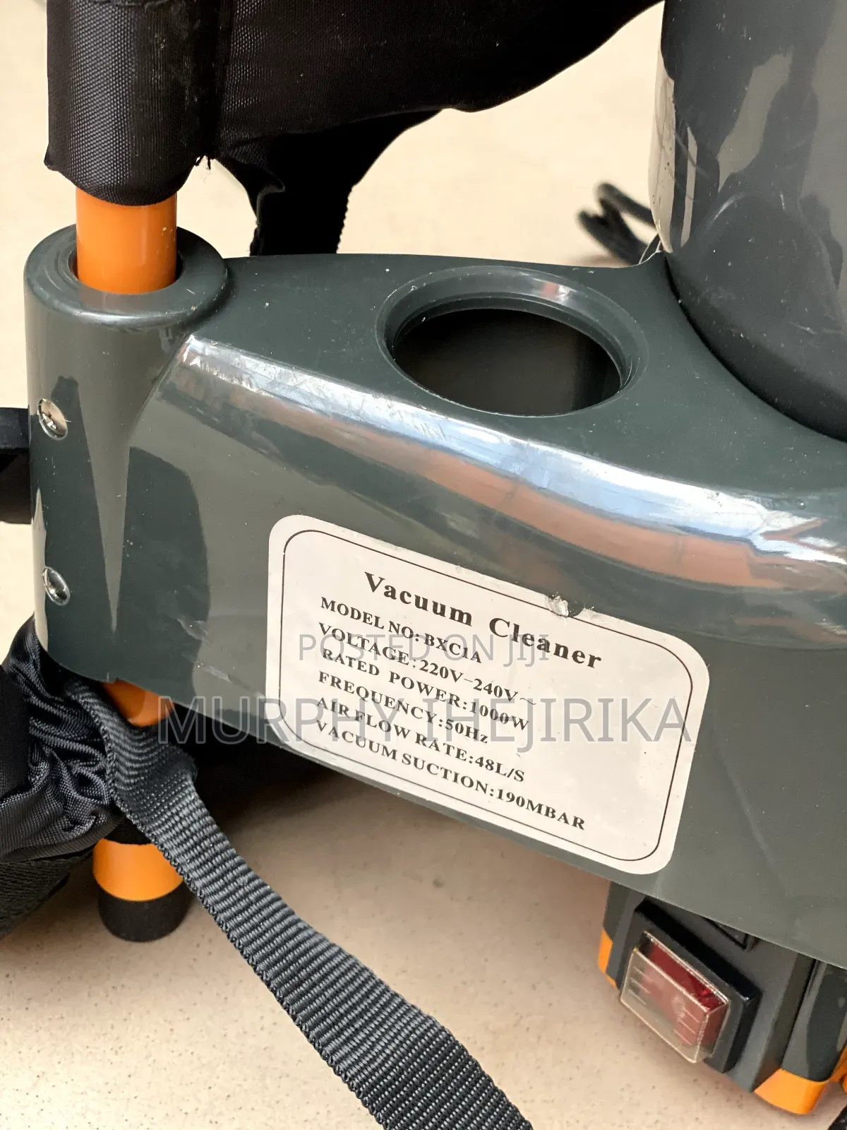 Back Pack Vacuum Cleaner