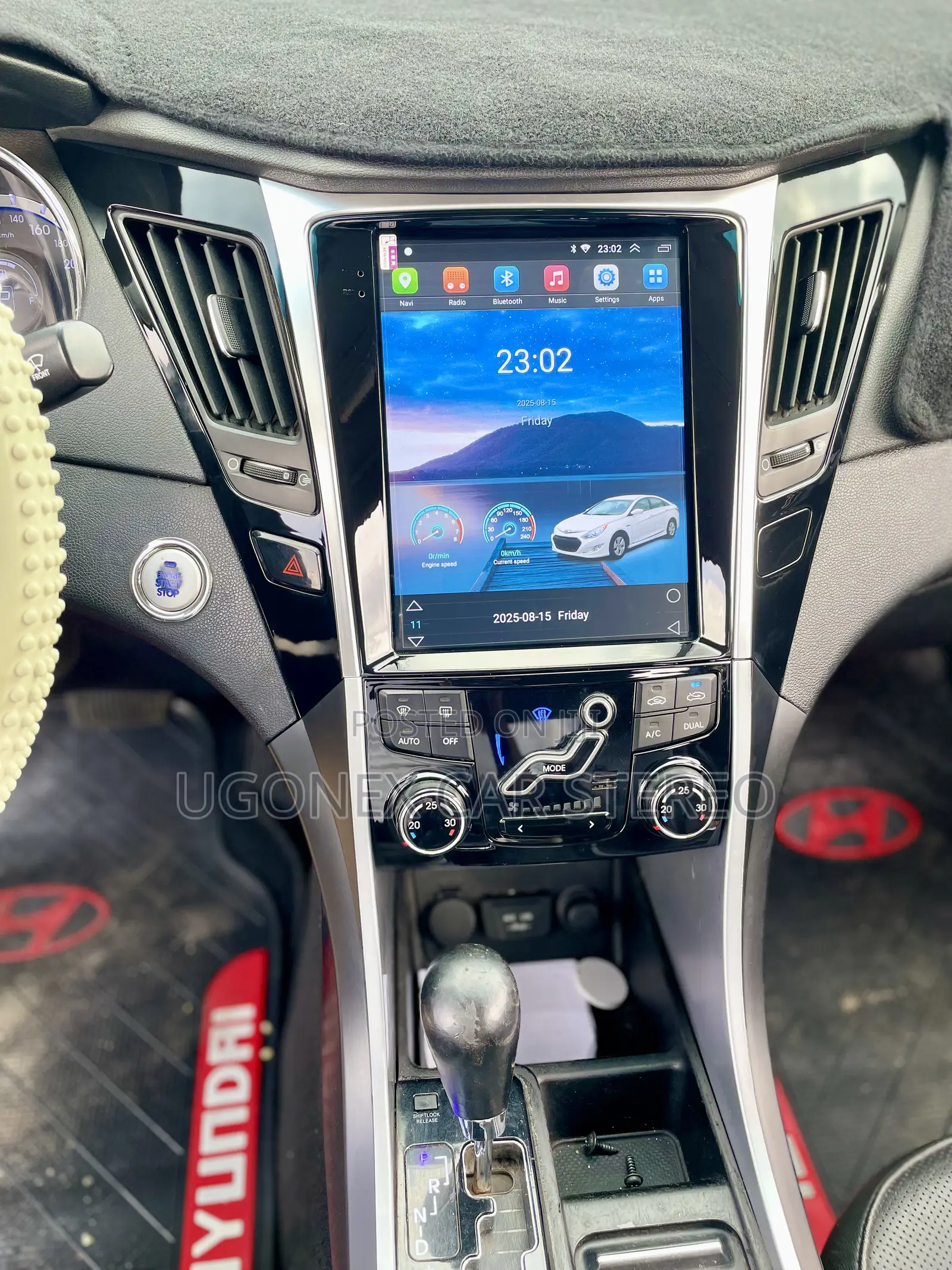 2011-13 Hyundai Sonata Tesla Style Android