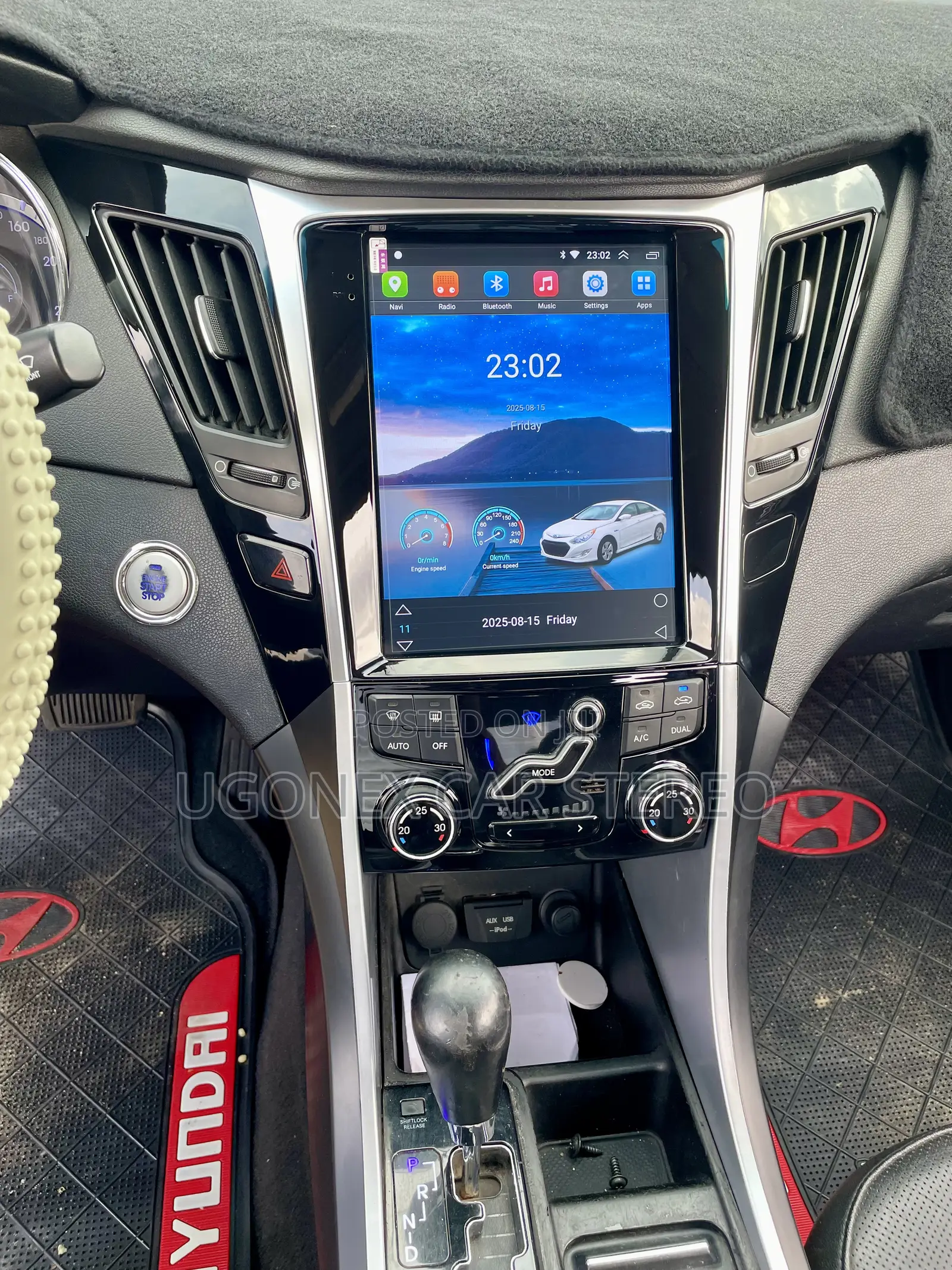 2011-13 Hyundai Sonata Tesla Style Android