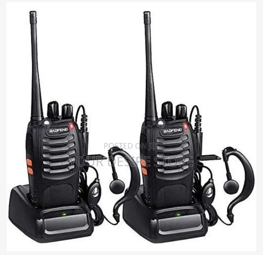 Baofeng 2 PCS Baofeng Radio Bf-888s Dual Band High-Power Walkie Talkie
