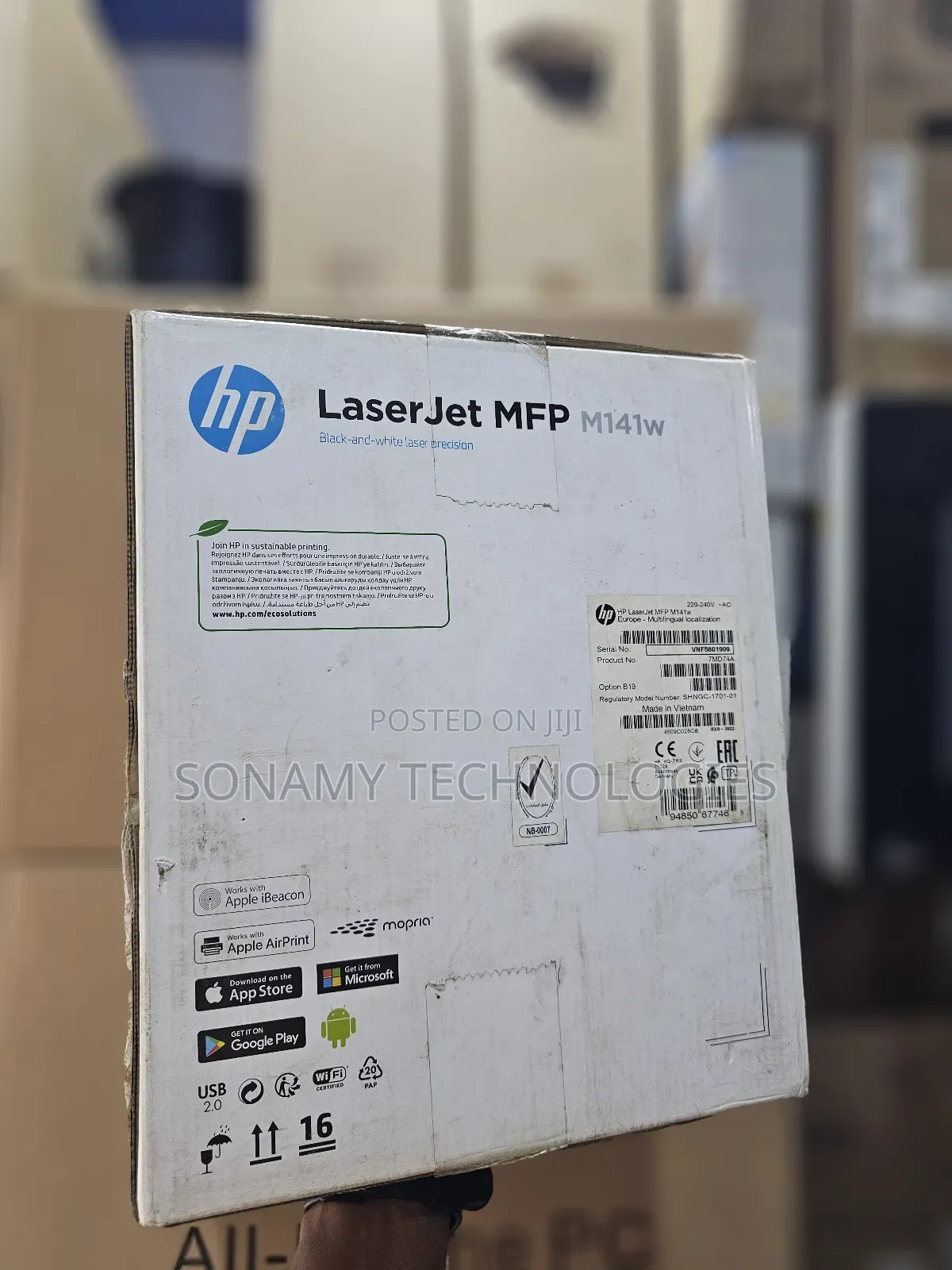 Hp Printer Laserjet MFP M141w Smallest 3 in 1 Printer