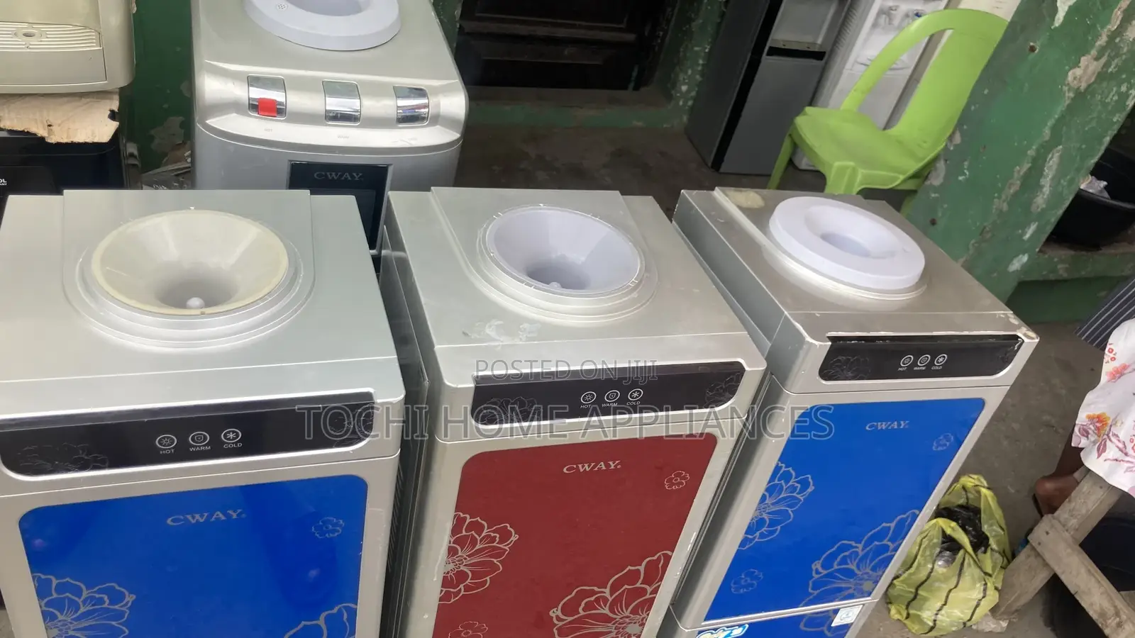 Cway Water Dispenser With Freezer Compartment