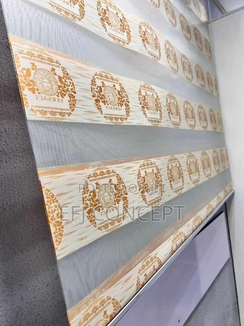 Day And Night Window Blind - Perfect Golden Versace Design