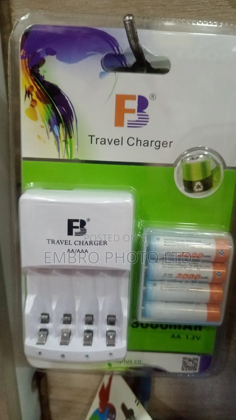 Fb Batt & Charger Rechargeable