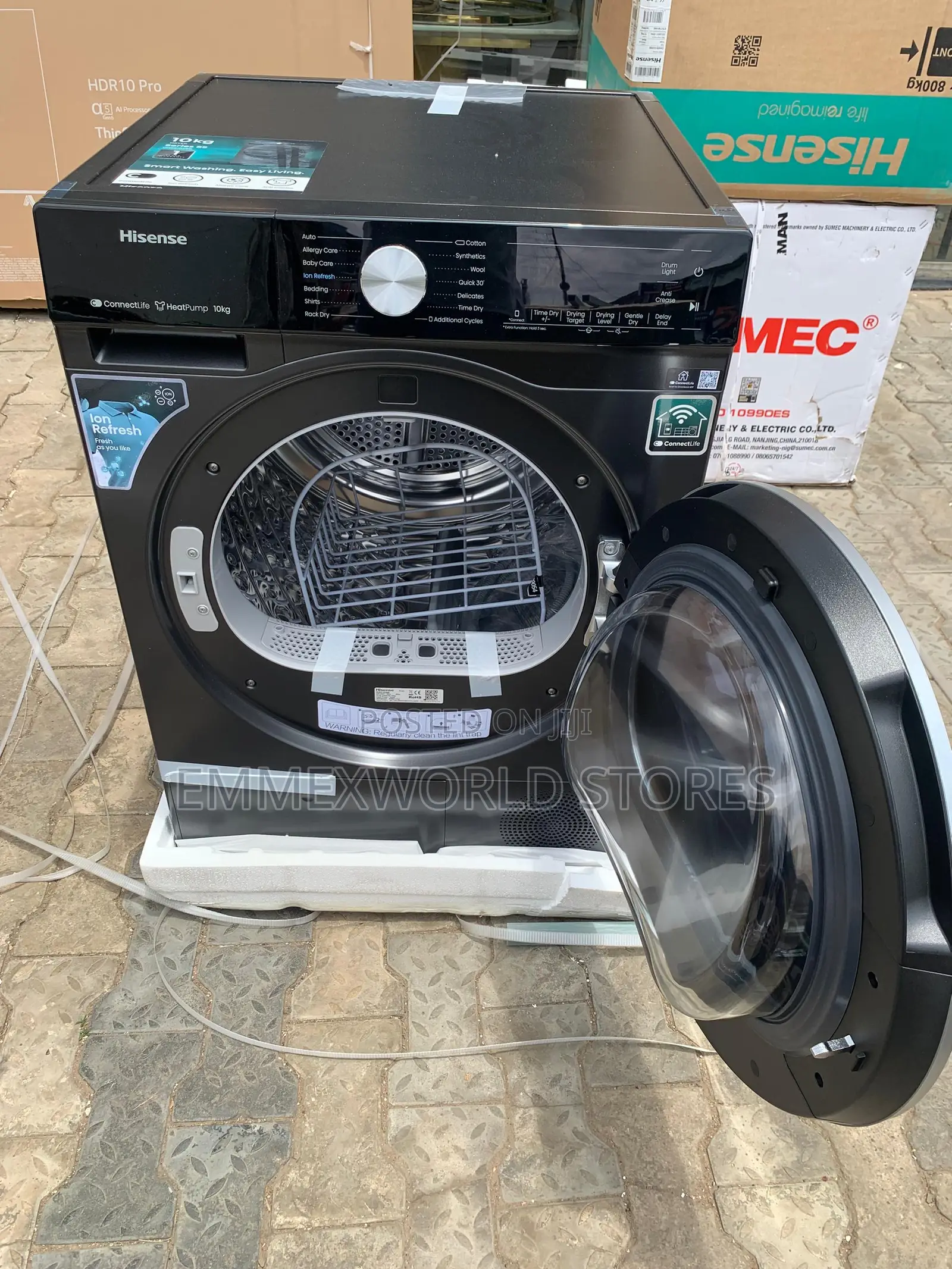 Hisense 10kg Automatic Dryer 512bb